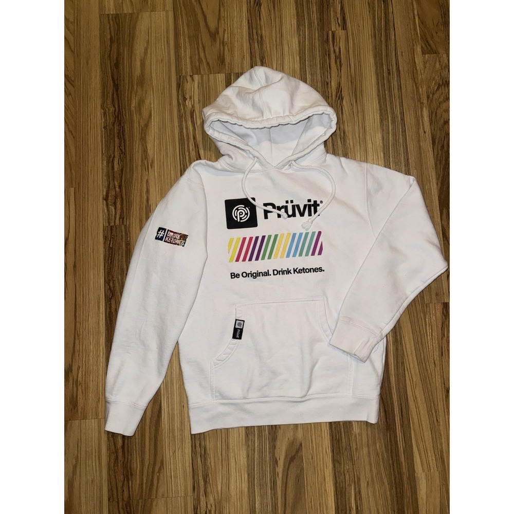 Pruvit Sweatshirt Hoodie Ketones Ketone Unisex S Small Hooded Sweatshirt